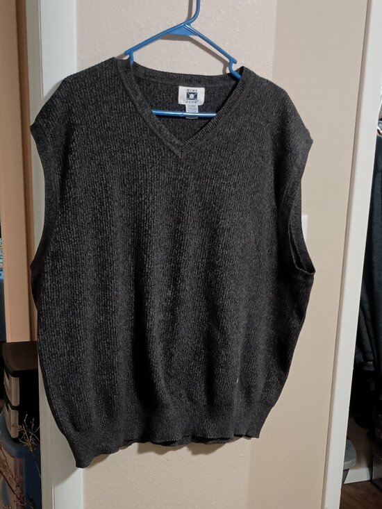 Hunt Club Golf Sweater Vest Pullover Mens Size XXL Brown - Picture 3 of 11